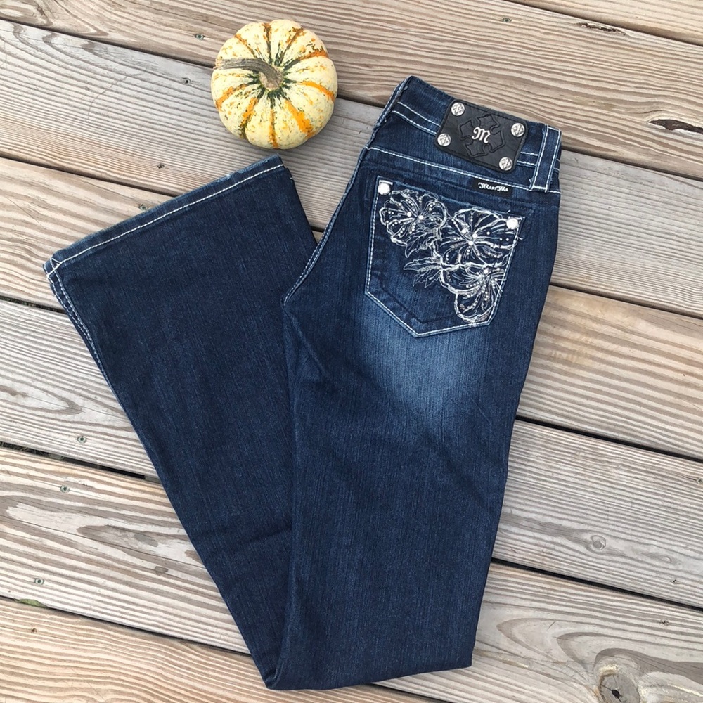 Miss Me Dark Wash Flare Jeans